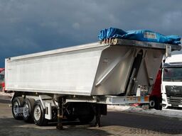 BENALU WYWROTKA / 27 m3 / ALUMINIOWA / O? PODNOSZONA /