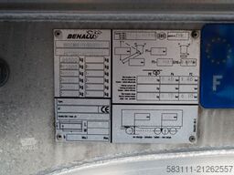 BENALU WYWROTKA / 27 m3 / ALUMINIOWA / O? PODNOSZONA /