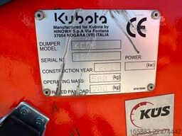 KUBOTA KC 70 Minidumper netto 6.500 EUR
