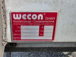 Wecon BDF Wechselpritsch /Edscha/Hubdach/Code XL