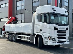Scania R560 6x2-4 BL Baustoff-Pritsche FASSI 2.24