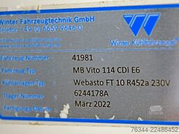 MERCEDES-BENZ Vito 114 CDI Frischdienst 9G-Tronic Klima AHK