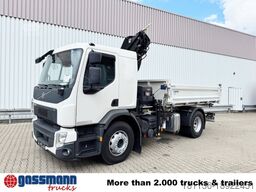 Volvo FE 320 4x2 mit Kran Hiab X-Hiduo 138 ES-3, Funk