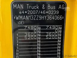 MAN TGL 8.220 L Schiebeplane+LBW/Klima/Luftgef.TÜV