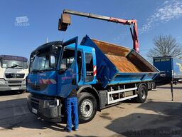 RENAULT Premium/340DXI/2-Seitenkipper+KRAN+Greifer+Funk/