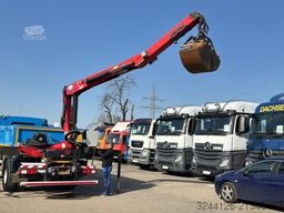 RENAULT Premium/340DXI/2-Seitenkipper+KRAN+Greifer+Funk/