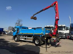 RENAULT Premium/340DXI/2-Seitenkipper+KRAN+Greifer+Funk/