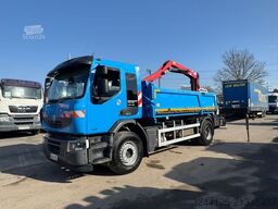 RENAULT Premium/340DXI/2-Seitenkipper+KRAN+Greifer+Funk/