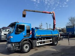 RENAULT Premium/340DXI/per/HMF1440Z-Kran+Greifer/