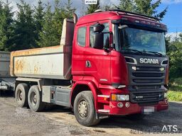 Scania R730 6x4 Tipper Truck w/ 2015 Nor Slep Triple-Axle