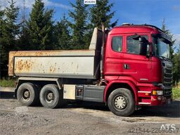 Scania R730 6x4 Tipper Truck w/ 2015 Nor Slep Triple-Axle