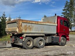 Scania R730 6x4 Tipper Truck w/ 2015 Nor Slep Triple-Axle