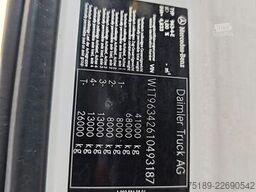 Mercedes-Benz Actros 4163 8x4/10x4 Titan Andockachse 180 Ton ...