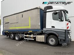 Mercedes-Benz Actros 2542 LL BDF Pritsche + Mitnahmestapler