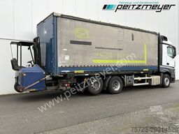 Mercedes-Benz Actros 2542 LL BDF Pritsche + Mitnahmestapler