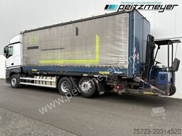 Mercedes-Benz Actros 2542 LL BDF Pritsche + Mitnahmestapler