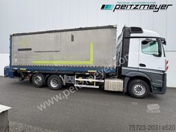 Mercedes-Benz Actros 2542 LL BDF Pritsche + Mitnahmestapler