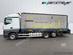 Mercedes-Benz Actros 2542 LL BDF Pritsche + Mitnahmestapler