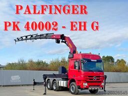 MERCEDES-BENZ ACTROS 2646 * PK 40002 - EH G + FUNK / 6x4 * TOP