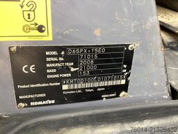 Komatsu D65 PX-15EO Klima LW ca 70% gut