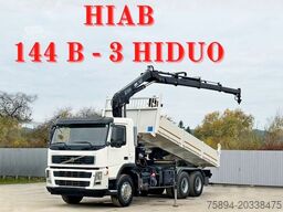 VOLVO FM 400 Kipper 6,20m * HIAB 144 B-3 HIDUO* 6x4