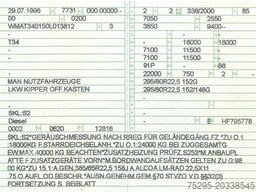MAN 19.463 3-S-Kipper Retarder StHz Hydr Anschlüsse