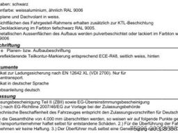 KÖGEL 3 Achs Standard NEU Liftachse Lasi XL+Getränke