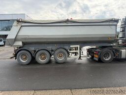 Turbo's Hoet 3-AXLES ALU TIPPER / STEEL CHASSIS - DRUM BRAKE...