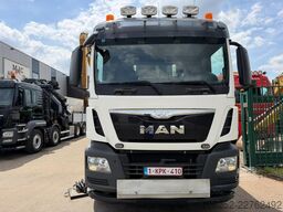 MAN TGS 35.440 8x4 TRIDEM PRITSCHE + KRAN HIAB 288 ...