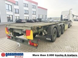 Schmitz SCF 24 Containerchassis, Nachlauflenkachse,