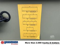 Schmitz SCF 24 Containerchassis, Nachlauflenkachse,
