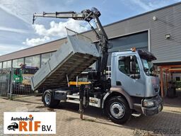 Renault Midlum 270 DCI/ 12 TM Krane Remote/ Kipper