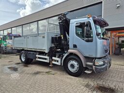 Renault Midlum 270 DCI/ 12 TM Krane Remote/ Kipper