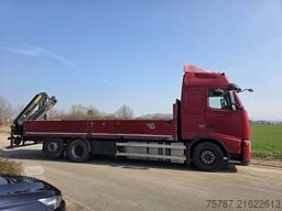 VOLVO FH 460 Globe Baustoffpritsche mit Kran Palfinger