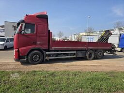 VOLVO FH 460 Globe Baustoffpritsche mit Kran Palfinger