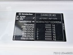 Mercedes-Benz Atego 1530 E6 16T Supra 1250 MT Bi-Temp. LBW