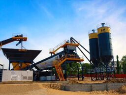 FABO mobile concrete mixing plants 120 m³/h Mobile Concrete Mixing Plant