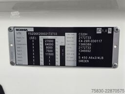 Scania S450 6x2/4 LIFT / STEER / RETARDER / PARKING CO...
