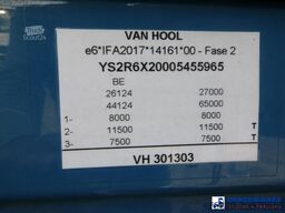 Scania R 450 6x2 Euro 6 mega volume + Van Hool drawbar...