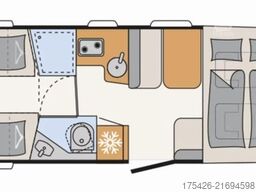DETHLEFFS Trend I 7057 EB *Dach-Klima*Solar+Lithium*AHK*