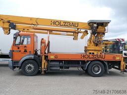 MERCEDES-BENZ 1824 4x2, Effer 39000BL 2S, 29m, Funk, Seilwinde