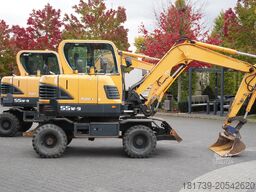 Hyundai Robex 55W-9 Wheeled Excavator 5.5t / 2pc