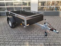 Saris schwarzer Anhänger Aluminium 1300kg gebremst