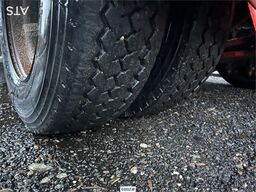 M&V 3 axle machine trailer repair object w/ hydraulic