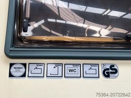 TABBERT FFB 680 Classic Fiat 2.5 Diesel Solar Hubbett Tv