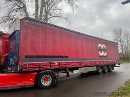 Schmitz Cargobull 3-ass schuifzeilen oplegger, Kooiaapaansl, He...