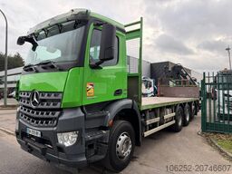 Mercedes-Benz AROCS 3240 8x4 TRIDEM PRITSCHE + KRAN HIAB 166 ...