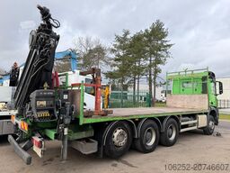 Mercedes-Benz AROCS 3240 8x4 TRIDEM PRITSCHE + KRAN HIAB 166 ...