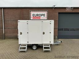 GLOBAL KWALITEIT toiletwagen type 2-1-2 VOORRAAD