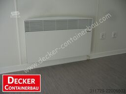 Decker Containerbau Bürocontainer 20ft, auf ABR, sofort